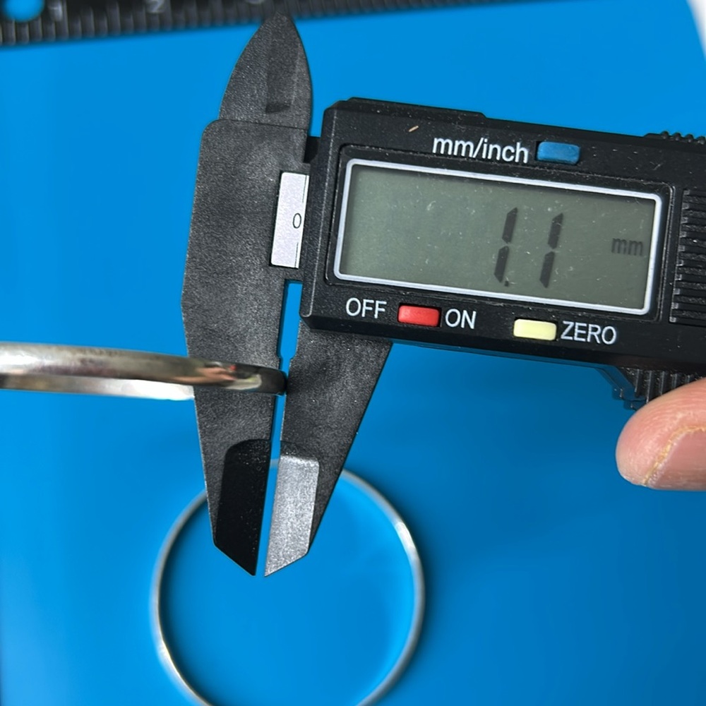 2” Diameter Sterling Silver Bangle Set - image 7